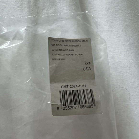 *NWT* TOM FORD Velvet Trimmed Silk Satin Shorts - Picture 7 of 12